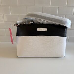 Kate Spade Black and White Crossbody Bag